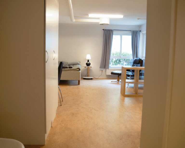 En av lägenheterna på Nya Tag HVB Steg 2 i Surte