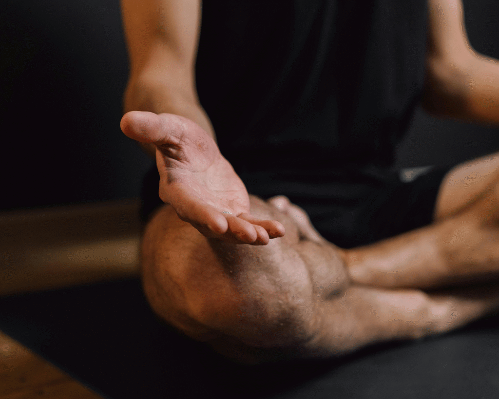 Att stanna kvar i det som är MBSR session 5