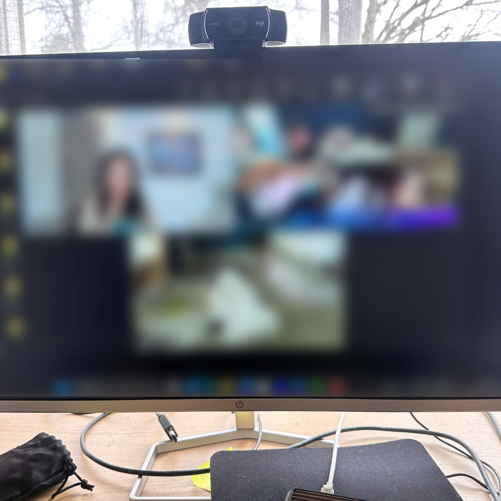 Att stanna kvar i det som är på skärm